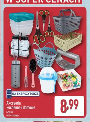 Akcesoria kuchenne i domowe promocja w Aldi