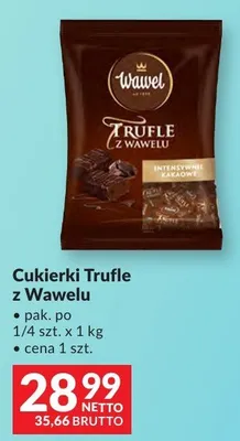 Cukierki Trufle z Wawelu różne smaki promocja w Makro