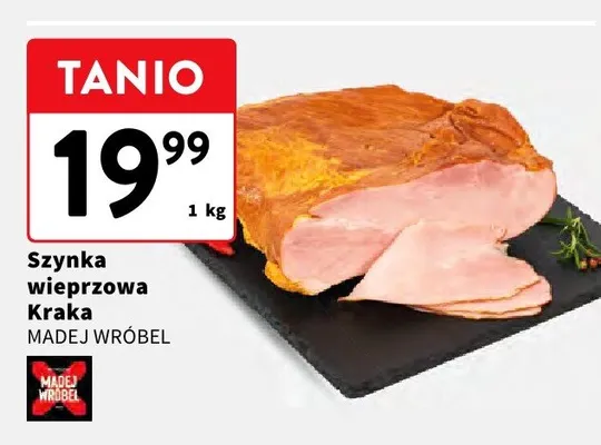 Szynka wieprzowa Kraka promocja w Intermarche