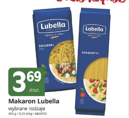 Makaron Lubella Świderki promocja w Marketvita