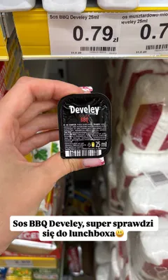 Sos BBQ Develey promocja w Dino