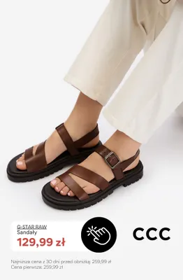 Sandały G-Star Raw promocja w CCC