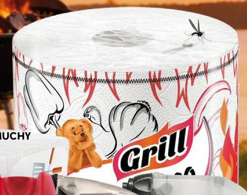 Ręcznik kuchenny ALMUSSO Grill 2-warstwowy promocja w Stokrotka
