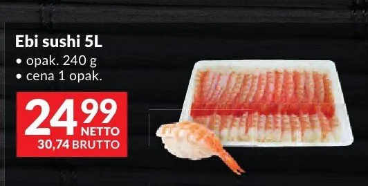 Ebi sushi 5L Seacon Sushi promocja w Makro