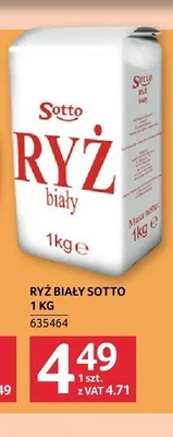Ryż biały Sotto promocja w Selgros