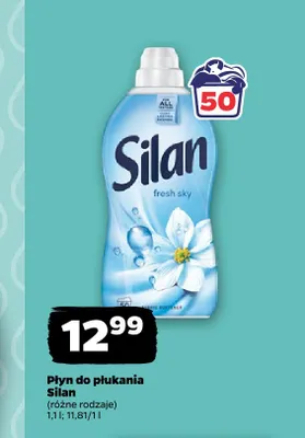 Płyn do płukania Silan promocja w Netto