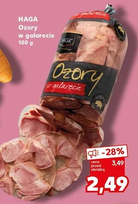 Ozory w galarecie promocja w Kaufland