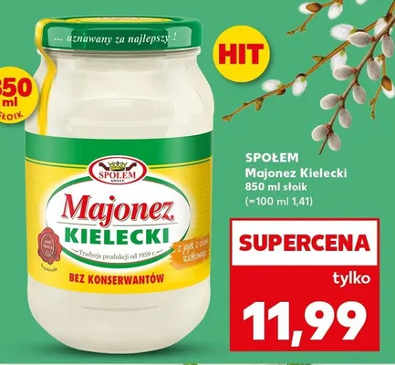 Majonez Kielecki promocja w Kaufland