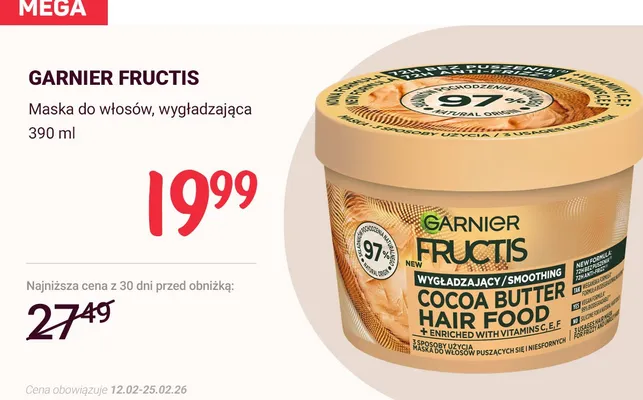 Maska do włosów, wygładzająca promocja w Rossmann