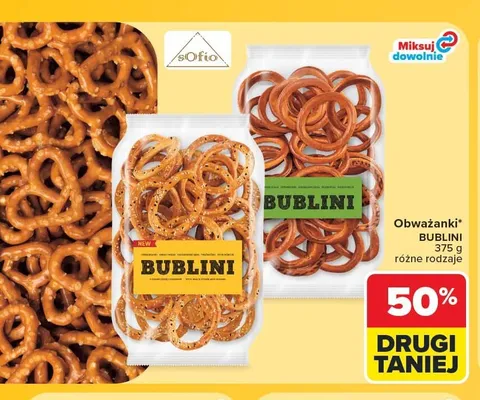 Obwarzanki Bublini promocja w Carrefour Market
