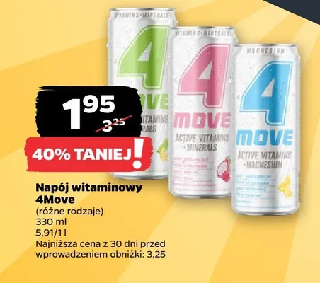 Napój witaminowy promocja w Netto