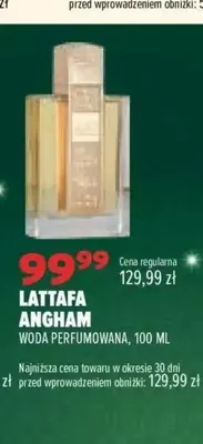 Woda perfumowana Lattafa Angham promocja w Drogerie Natura