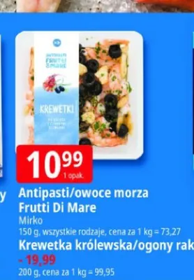 Krewetka królewska Mirko promocja w Leclerc