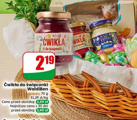 Ćwikła do święconki promocja w Dino