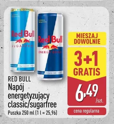 Napój energetyzujący Red Bull Classic promocja w Aldi