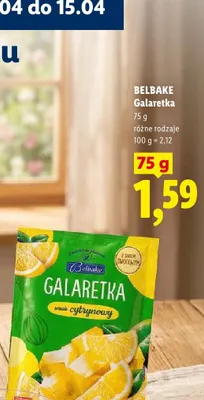 Galaretka różne rodzaje promocja w Lidl