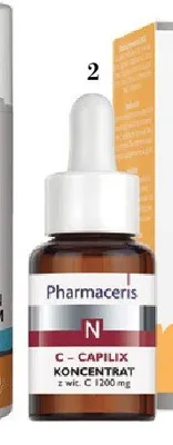 Koncentrat z witaminą C Pharmaceris N C-Capilix promocja w Hebe
