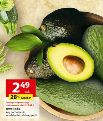 Awokado promocja w Auchan