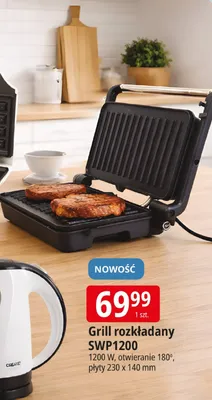 Grill rozkładany SWP1200 promocja w Leclerc