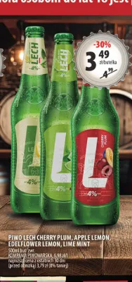 Piwo bezalkoholowe Lech Free Apple Lemon promocja w Arhelan
