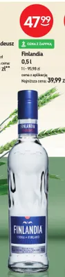 Wódka Finlandia promocja w Żabka