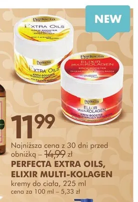 Krem do ciała PERFECTA ELIXIR MULTI-KOLAGEN 225ml promocja w Super-Pharm