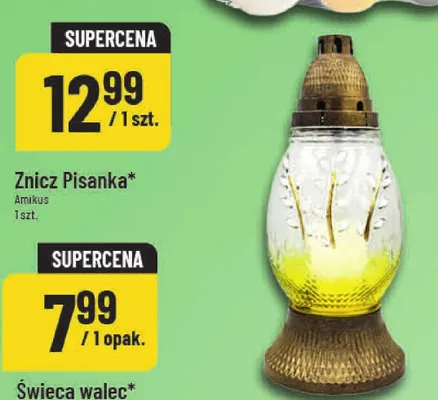 Świeca walec promocja w POLOmarket