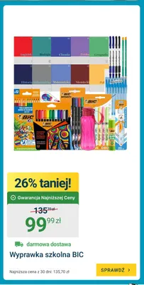 Wyprawka szkolna BIC promocja w ERLI