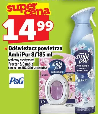 Odświeżacz powietrza Ambi Pur promocja w TOPAZ