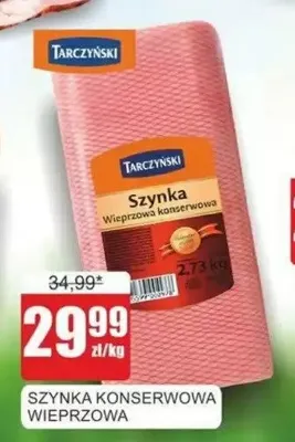 Szynka Konserwowa Wieprzowa Tarczyński promocja w Bingo