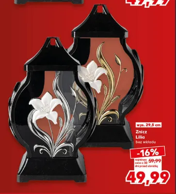 Znicz Lilia bez wkładu promocja w Kaufland