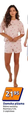 Damska piżama różne warianty 2-częściowa promocja w Action