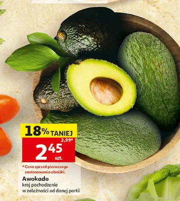 Awokado promocja w Auchan