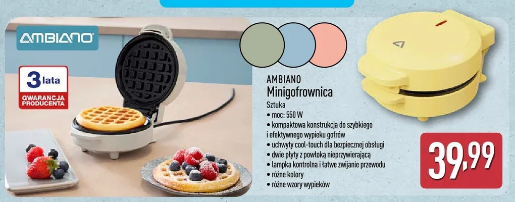 Minigofrownica promocja w Aldi