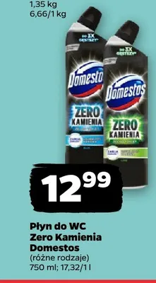 Płyn do WC Domestos Zero Kamienia promocja w Netto