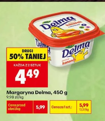 Margaryna Delma promocja w Biedronka