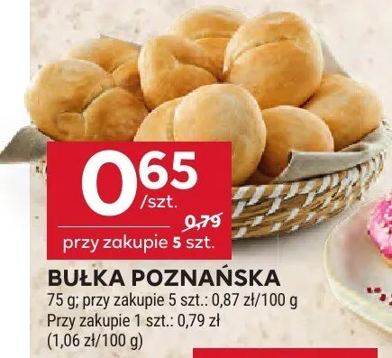 Bułka poznańska promocja w Stokrotka