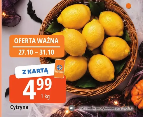 Cytryna promocja w Leclerc