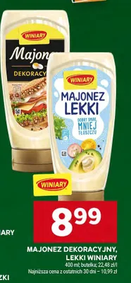 Majonez dekoracyjny, lekki promocja w Stokrotka