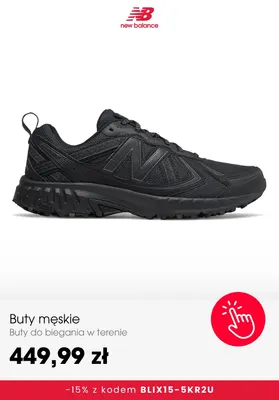 Buty męskie do biegania w terenie New Balance promocja w New Balance