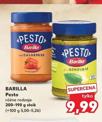 Pesto alla Calabrese Barilla promocja w Kaufland