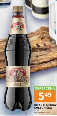 Kwas chlebowy Smetoniška promocja w Stokrotka