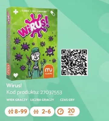 Gra Wirus! promocja w Empik