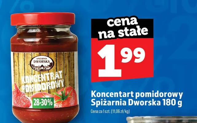 Koncentrat pomidorowy Spiżarnia Dworska promocja w TOPAZ