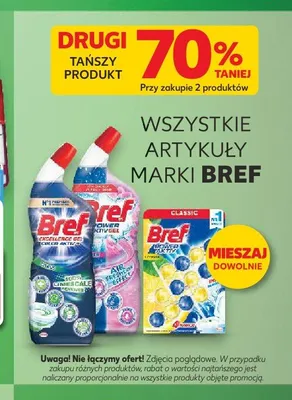 Artykuły do WC Bref promocja w Kaufland