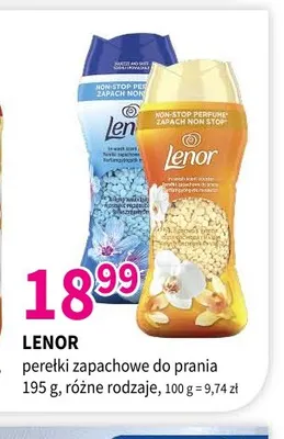 Perełki zapachowe do prania Lenor promocja w Drogerie Polskie