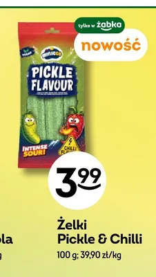 Żelki Pickle & Chilli Minicco promocja w Żabka