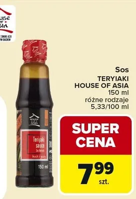 Sos Teryiaki House of Asia promocja w Carrefour Market