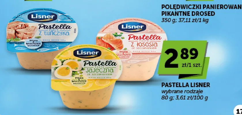 Pastella jajeczna ze szczypiorkiem Lisner promocja w Groszek
