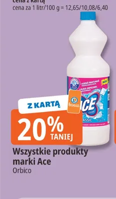 Wszystkie produkty marki Ace promocja w Leclerc